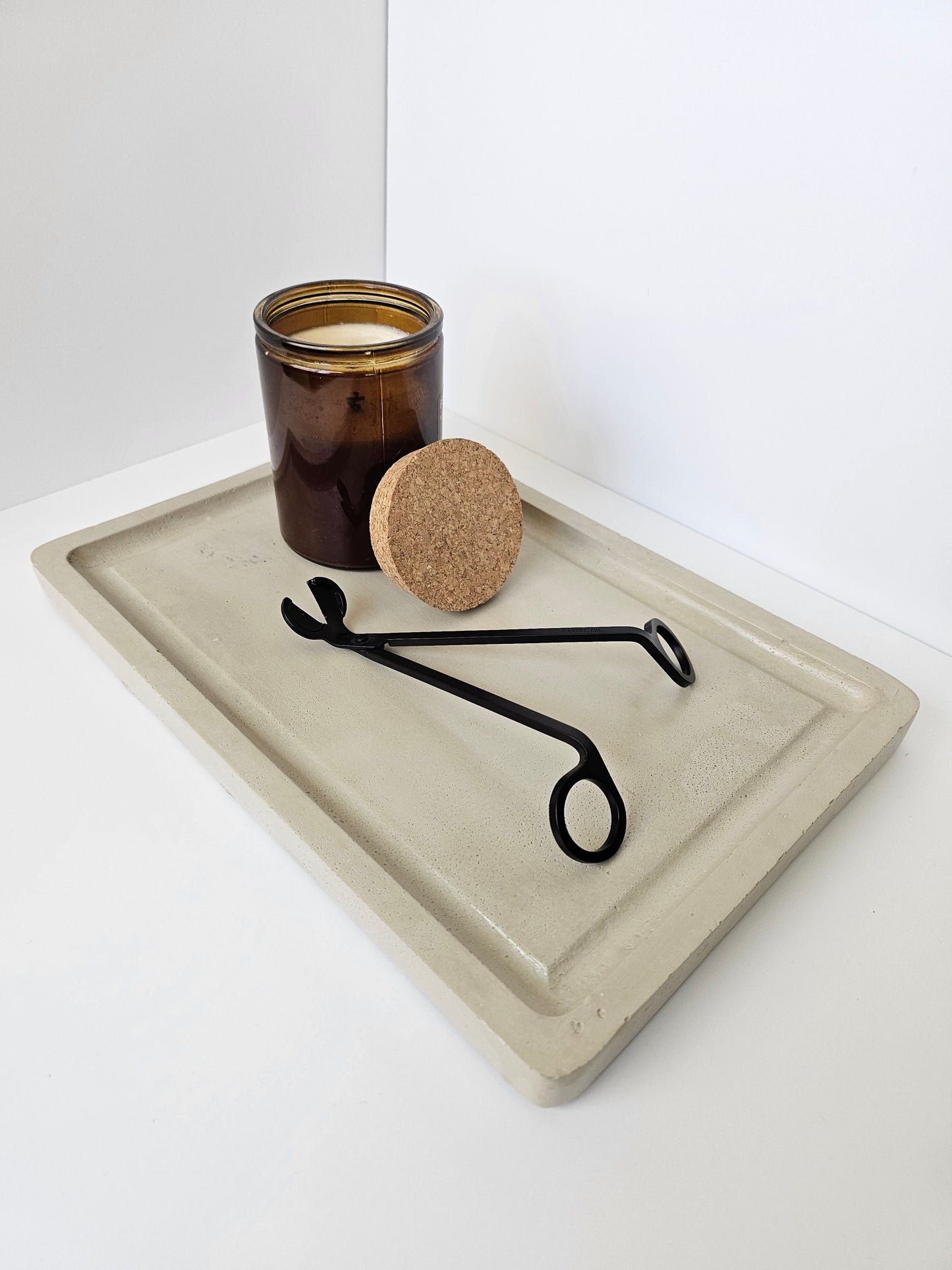 Concrete Catchall Tray 13"