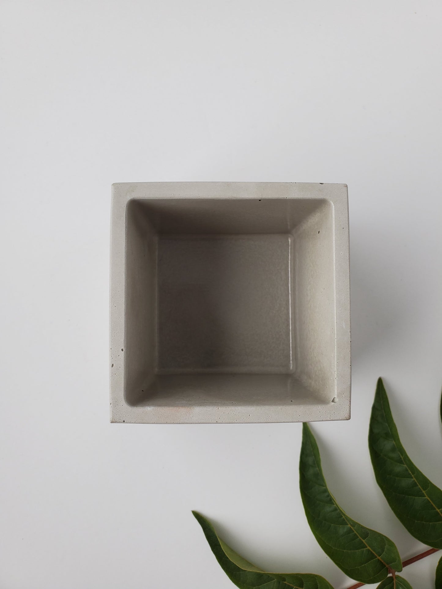 Square Cement Jar